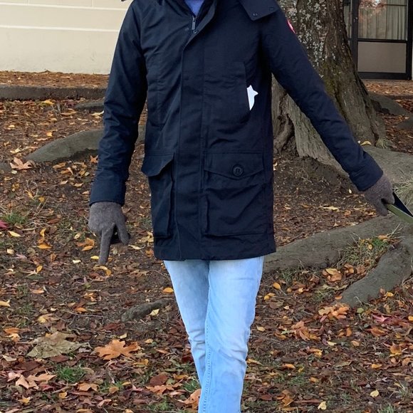 Crew Trench 61 Black S - Canada Goose - Picture 8 of 9